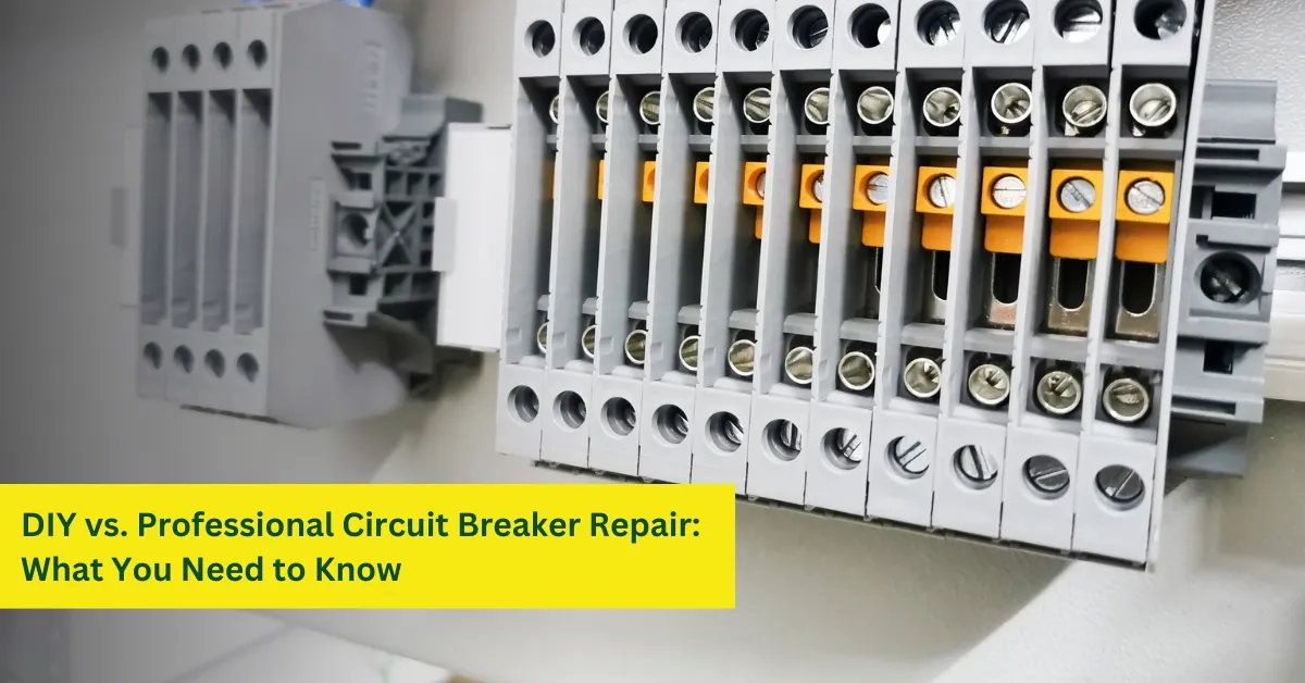 DIY vs. Professional Circuit Breaker Repair