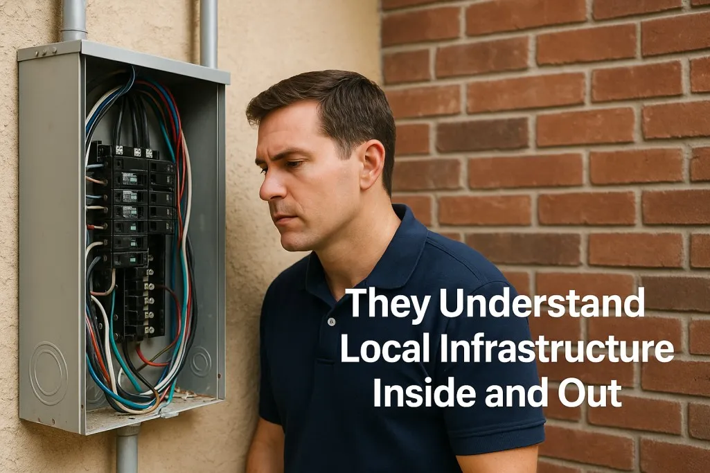 They Understand Local Infrastructure Inside and Out